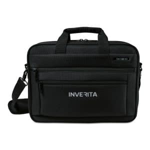 Samsonite Classic Business Perfect Fit Two Gusset Laptop Portfolio - Black