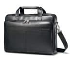 Samsonite® Leather Business Slim Briefcase