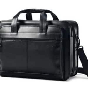 Samsonite® Leather Expandable Case
