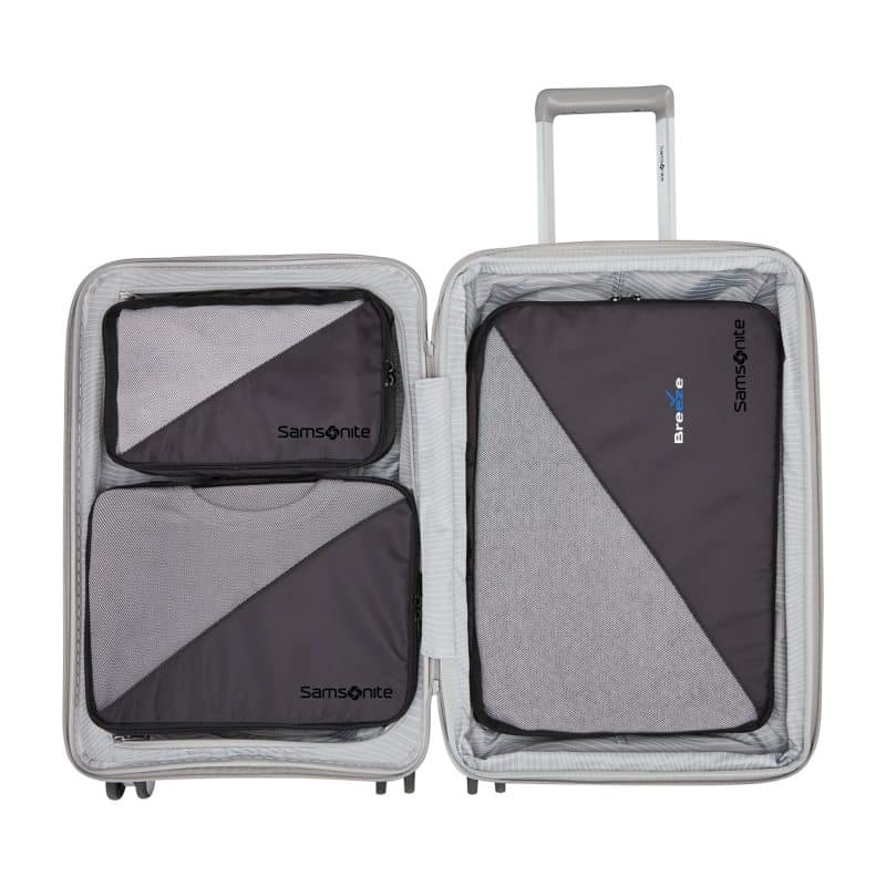 Samsonite 3 Piece Compression Packing Cube Set - Black - 8