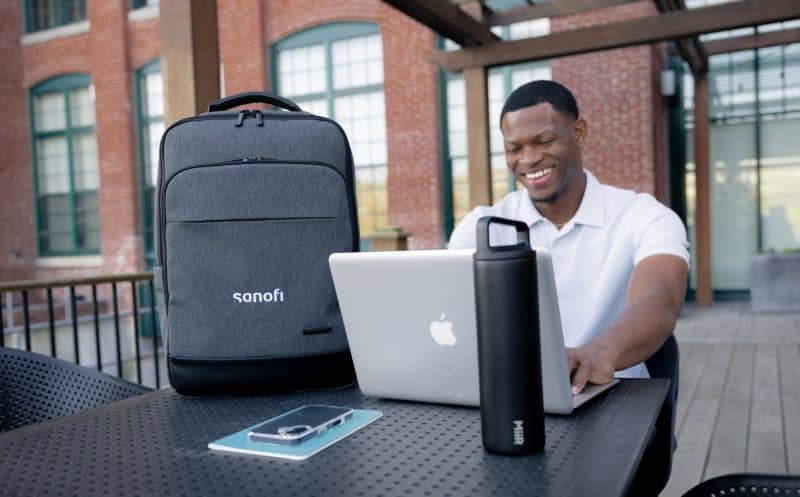 Samsonite Cablewood Laptop Backpack - Charcoal Heather - 7