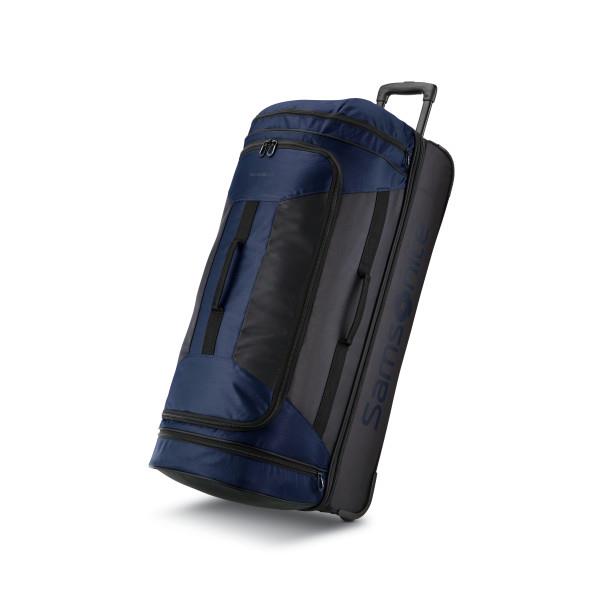 Samsonite®-Andante-2-Boxed-Wheeled-32-Duffel-Bag-Moss-GreenBlack-117226-C065 Samsonite® Andante 2 Boxed Wheeled 32" Duffel Bag - Moss Green/Black