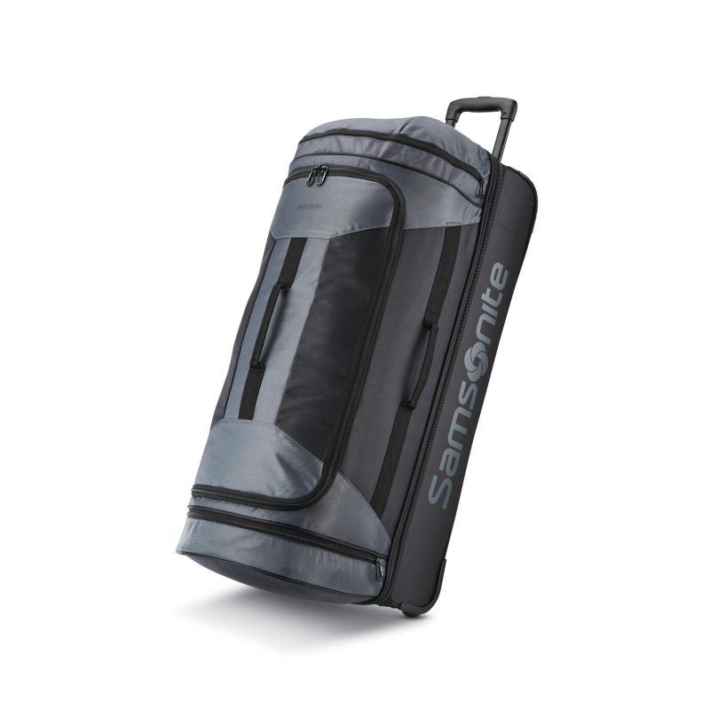 Samsonite®-Andante-2-Boxed-Wheeled-32-Duffel-Bag-RiverrockBlack-117226-C043 Samsonite® Andante 2 Boxed Wheeled 32" Duffel Bag - Riverrock/Black