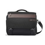 Samsonite® Kombi Flapover Brief - Black/Brown