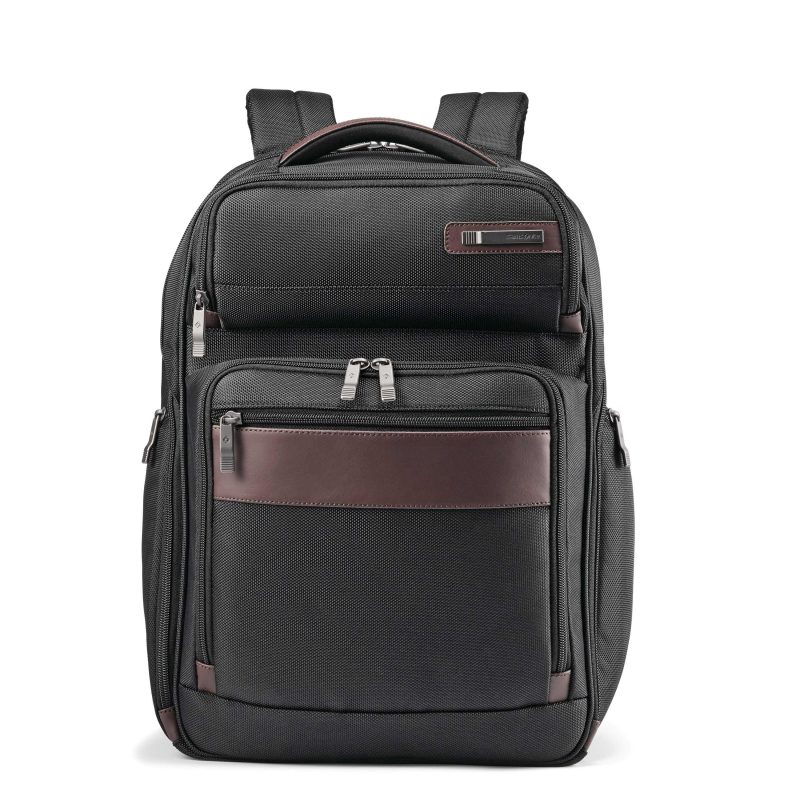 Samsonite®-Kombi-Large-Backpack-BlackBrown-92310-1051 Samsonite® Kombi Large Backpack - Black/Brown
