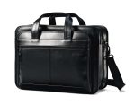 Samsonite® Leather Expandable Business Case - Black