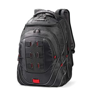 Samsonite® Tectonic 17" Pft Backpack - Black/Red