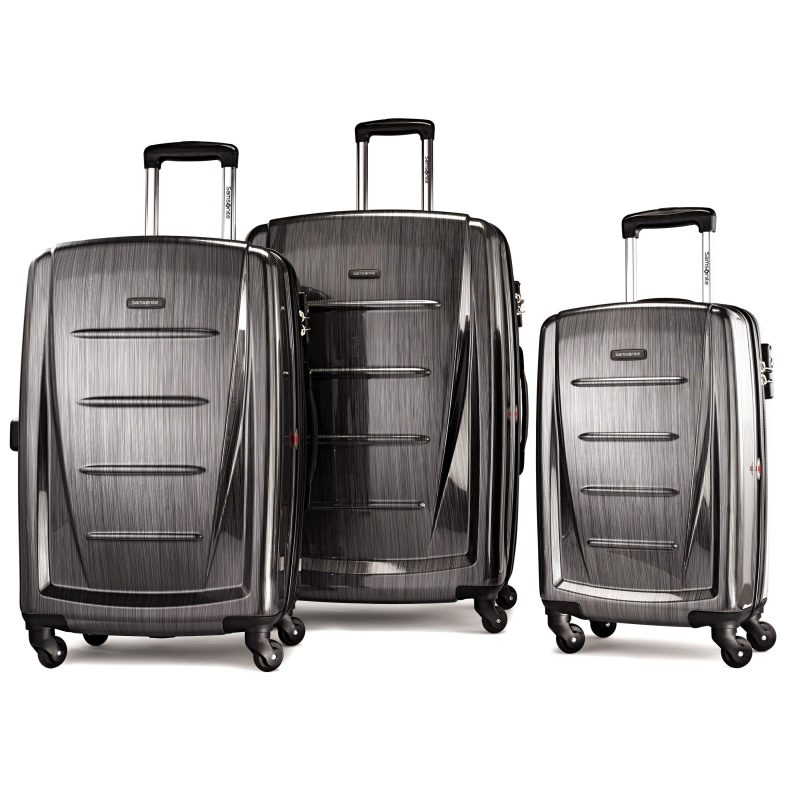 Samsonite®-Winfield-2-3Pc-Set-202428-Luggage-Charcoal-56847-1174 Samsonite® Winfield 2 3Pc Set (20/24/28) Luggage - Charcoal