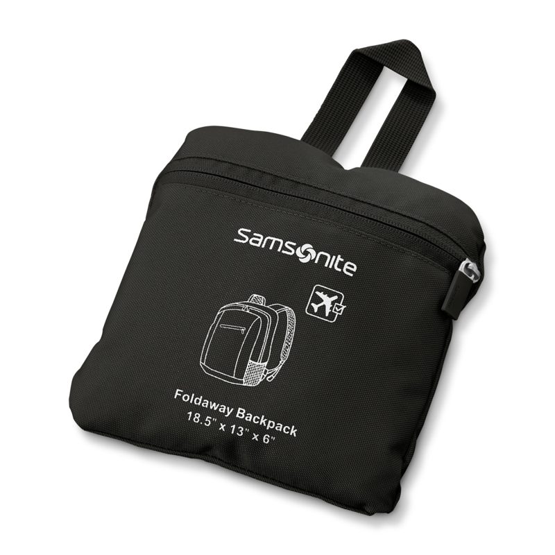 Samsonite Foldable Backpack - Black - 6