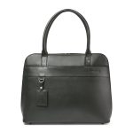 Samsonite Leather Laptop Tote - Black - 1