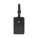Samsonite Leather Luggage Tag - Black - 1