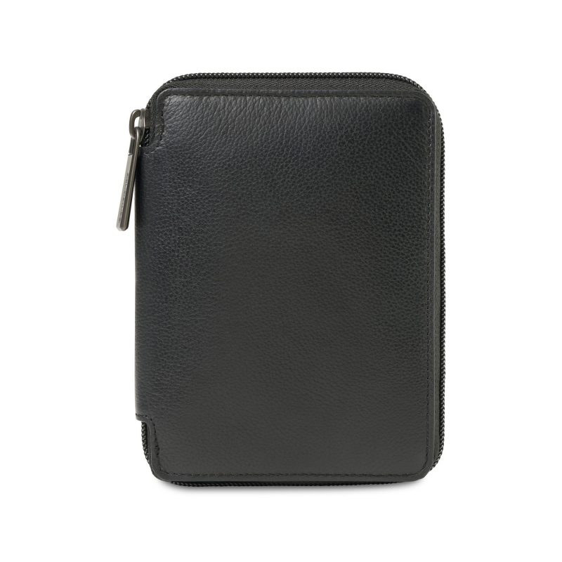 Samsonite Leather Passport Wallet - Black - 1