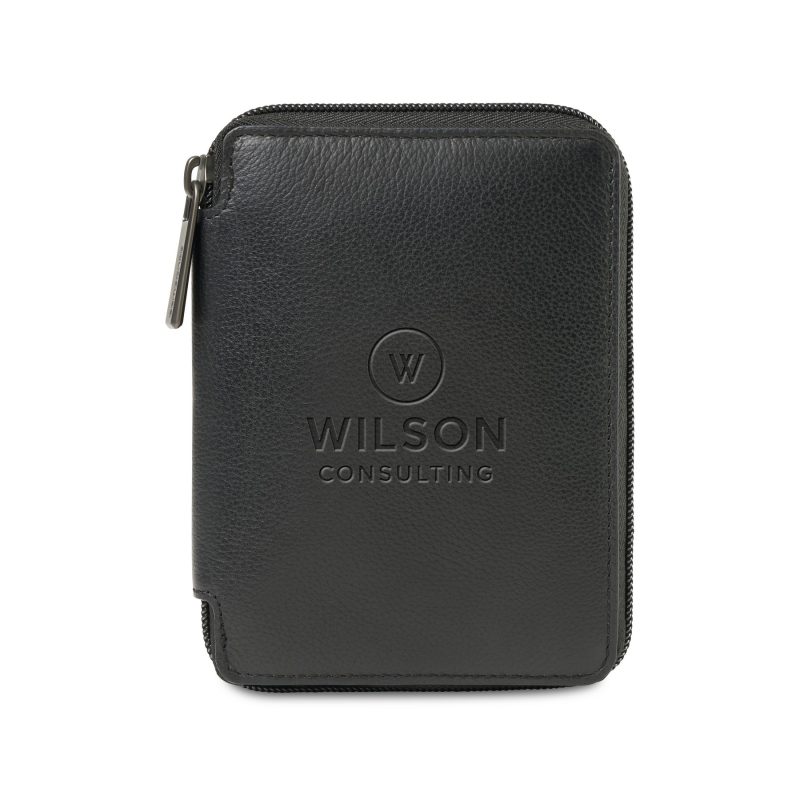 Samsonite-Leather-Passport-Wallet-Black-102478-001 Samsonite Leather Passport Wallet - Black