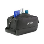 Samsonite Leather Toiletry Bag - Black - 4
