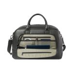 Samsonite Leather Weekender - Black - 2