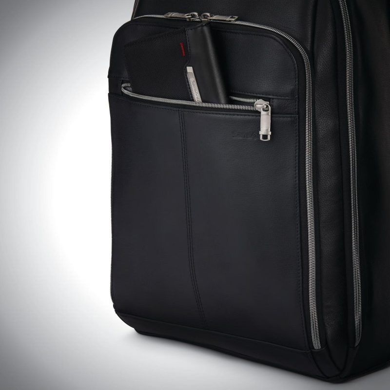 Samsonite® Classic Leather Business Backpack - 4