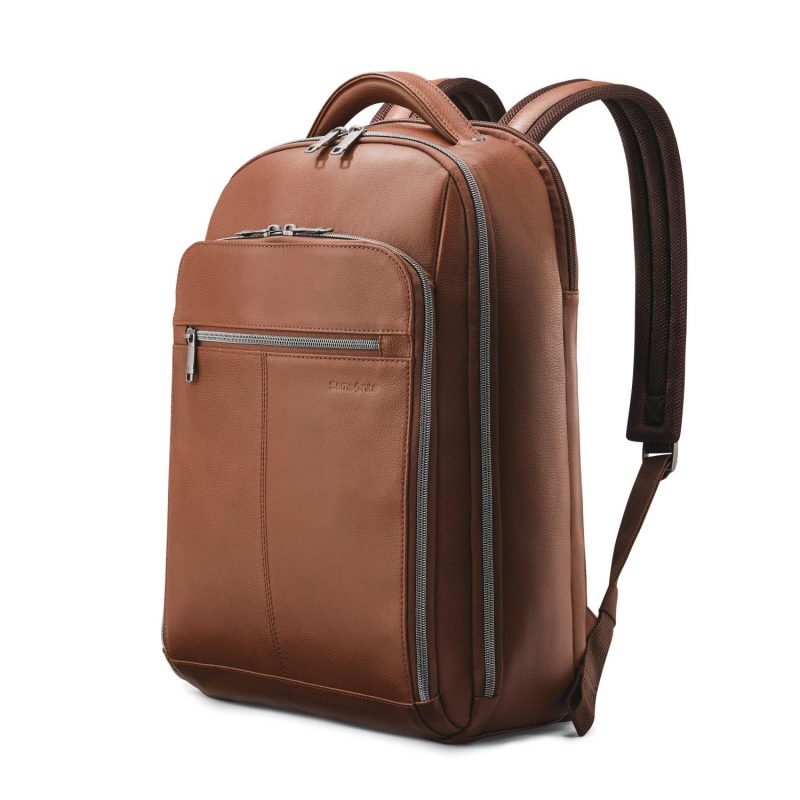 Samsonite® Classic Leather Business Backpack - 8
